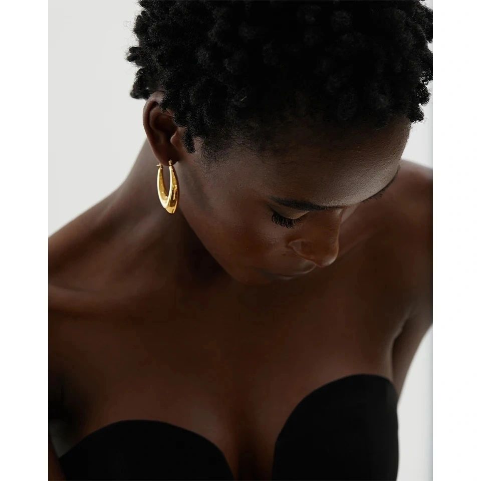 HER Gold Hoop
