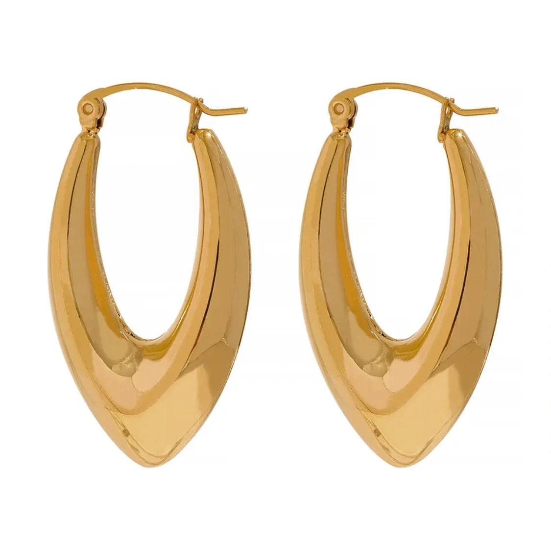 HER Gold Hoop
