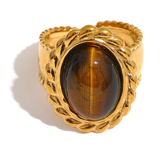 Tigers Eye Ring